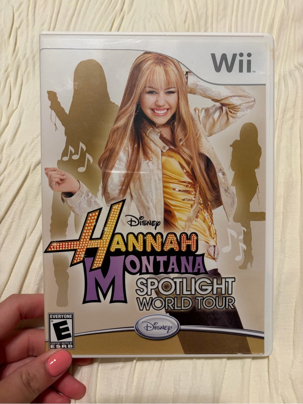 Hannah Montana Spotlight World Tour Wii Game Complete Disney